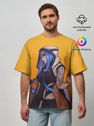 Мужская футболка оверсайз / Maya