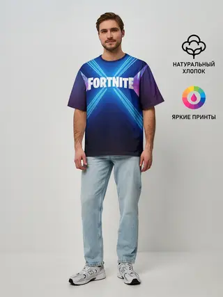 Мужская футболка оверсайз / FORTNITE X