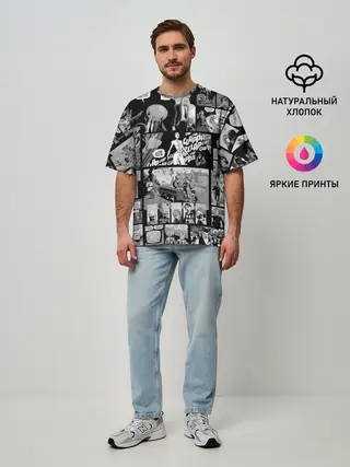 Мужская футболка оверсайз / Академия Амбрелла