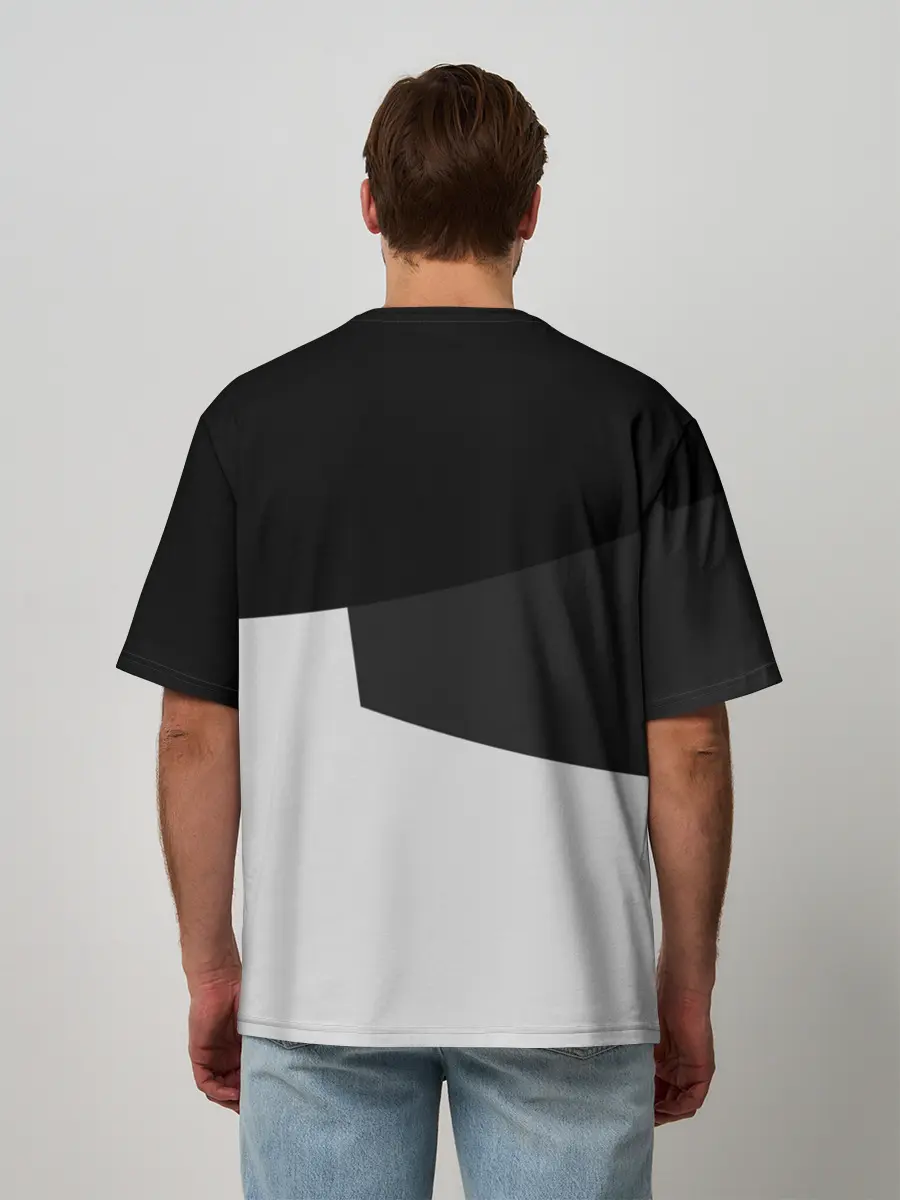 Мужская футболка оверсайз / MERCEDES BENZ SPORT