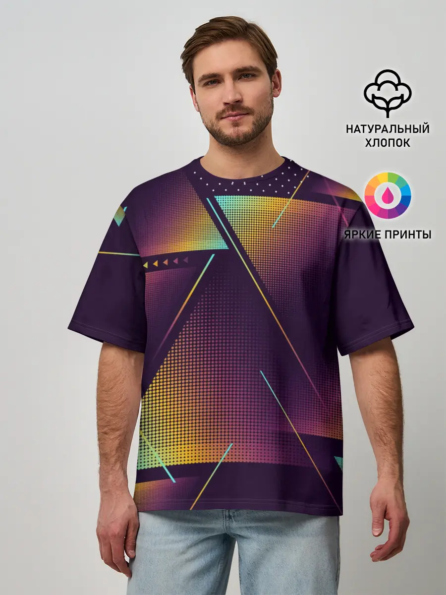 Мужская футболка оверсайз / RARE