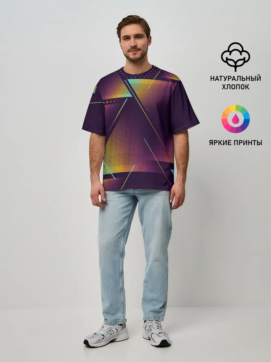 Мужская футболка оверсайз / RARE