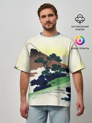 Мужская футболка оверсайз / ЯПОНИЯ