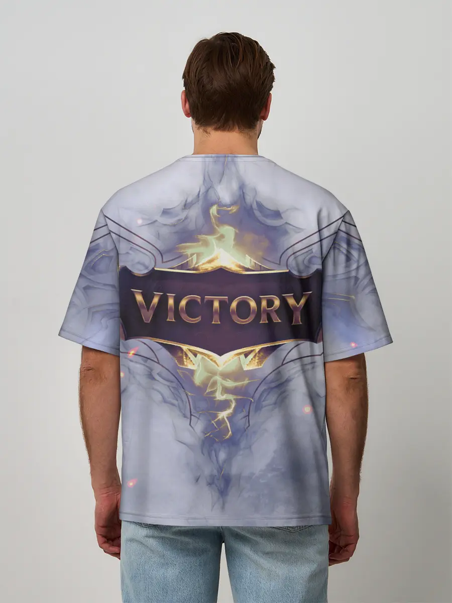 Мужская футболка оверсайз / League of Legends