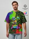 Мужская футболка оверсайз / Marshmello