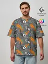 Мужская футболка оверсайз / Football