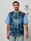 Мужская футболка оверсайз / TRUE DETECTIVE