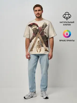 Мужская футболка оверсайз / Odyssey