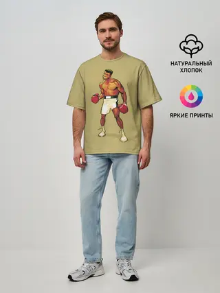 Мужская футболка оверсайз / Ali Art