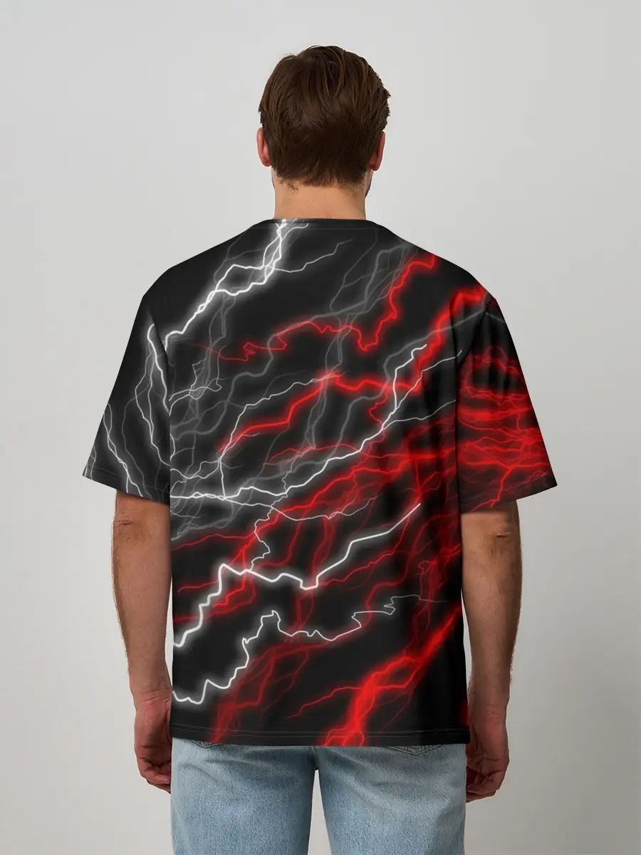 Мужская футболка оверсайз / KIA.