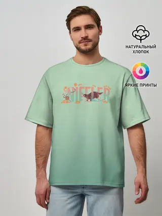 Мужская футболка оверсайз / Niffler