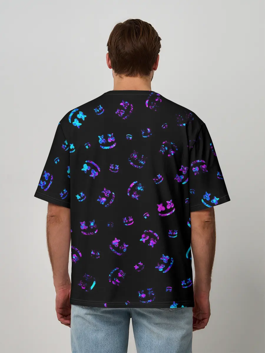 Мужская футболка оверсайз / MARSHMELLO / МАРШМЕЛЛОУ