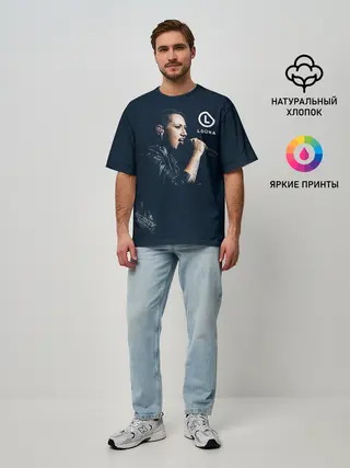 Мужская футболка оверсайз / Louna