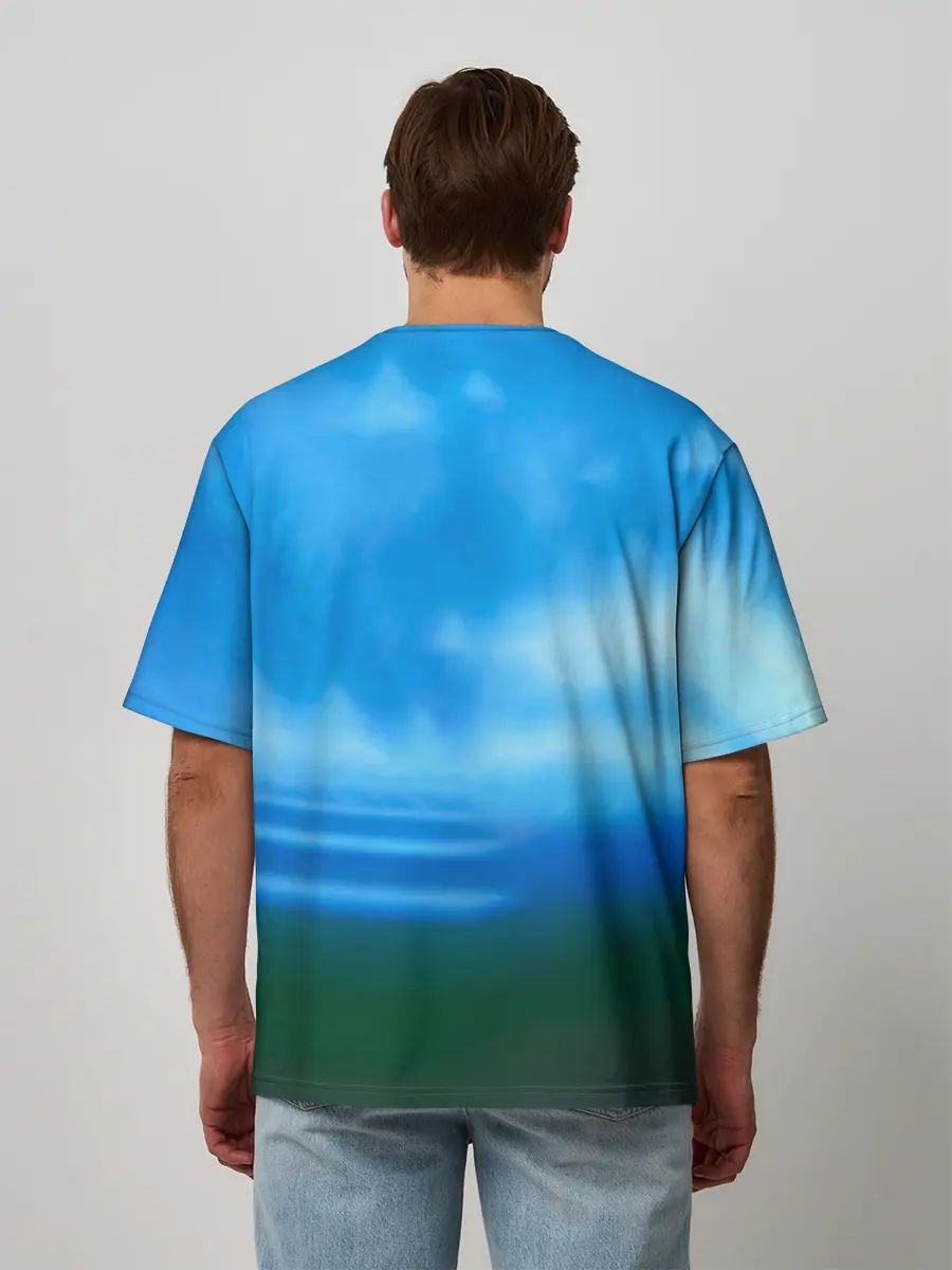 Мужская футболка оверсайз / Seventh Son of a Seventh Son - Iron Maiden