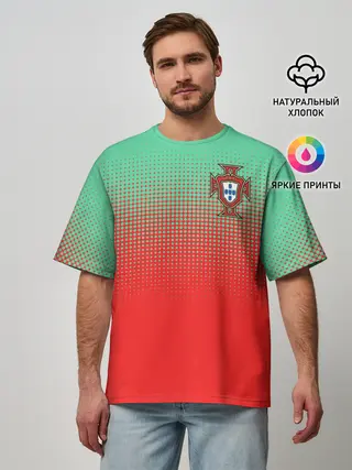 Мужская футболка оверсайз / Сборная Португалии