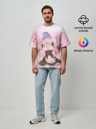 Мужская футболка оверсайз / Рем