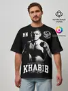 Мужская футболка оверсайз / Хабиб Нурмагомедов