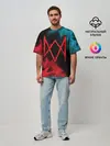 Мужская футболка оверсайз / WATCH DOGS LEGION / ВОТЧ ДОГС