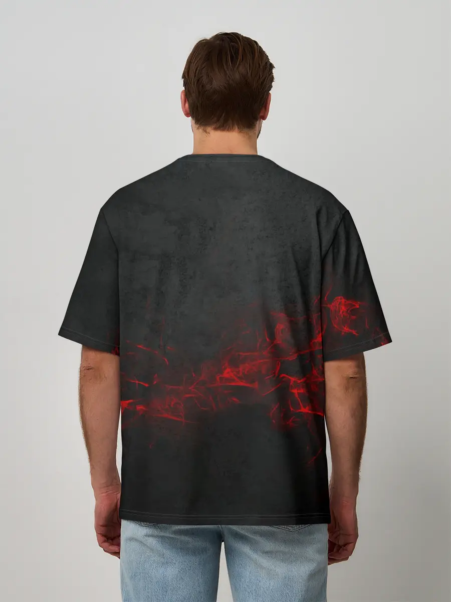 Мужская футболка оверсайз / PUBG Girl