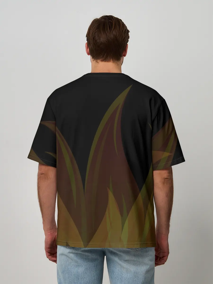 Мужская футболка оверсайз / CS:GO - Howl