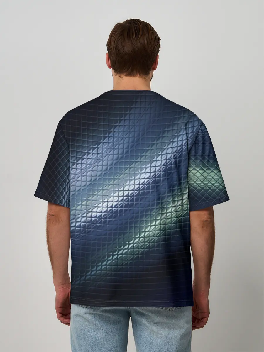 Мужская футболка оверсайз / Текстура
