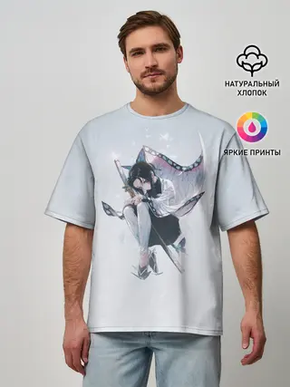 Мужская футболка оверсайз / Shinobu Kochou