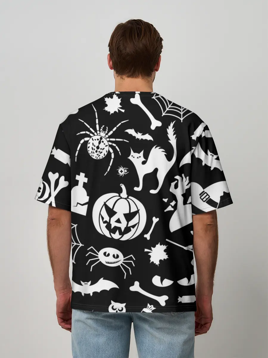 Мужская футболка оверсайз / Микс