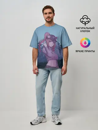 Мужская футболка оверсайз / Рафталия