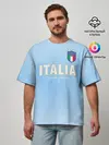 Мужская футболка оверсайз / Сборная Италии