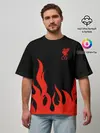 Мужская футболка оверсайз / Liverpool F.C.