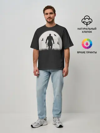 Мужская футболка оверсайз / Vikings