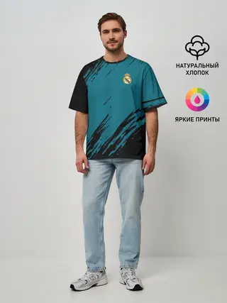 Мужская футболка оверсайз / Real Madrid 2018 Original