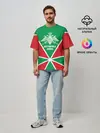 Мужская футболка оверсайз / Пограничные Войска