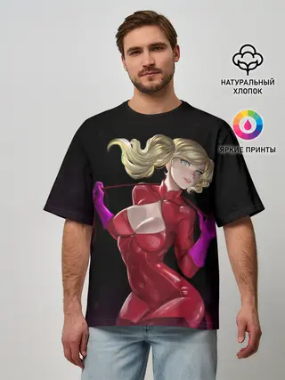 Мужская футболка оверсайз / Sweet Takamaki