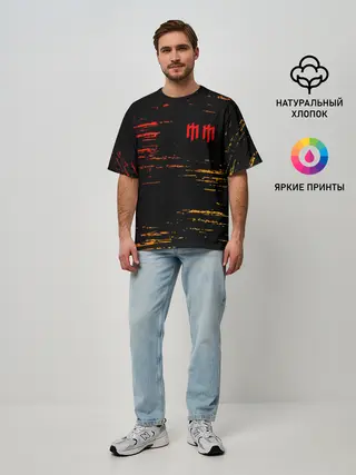 Мужская футболка оверсайз / MARILYN MANSON / М. МЭНСОН