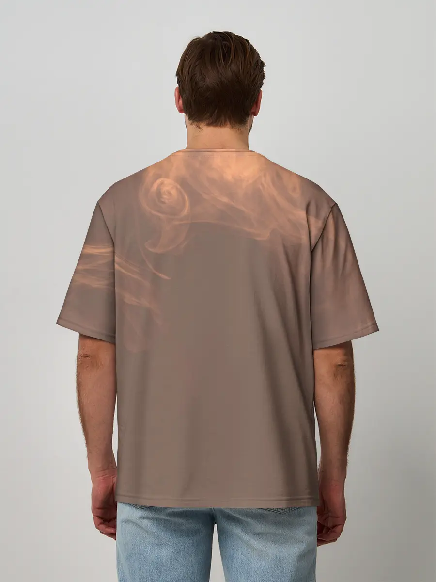 Мужская футболка оверсайз / БОНО | U2 | Ю ТУ