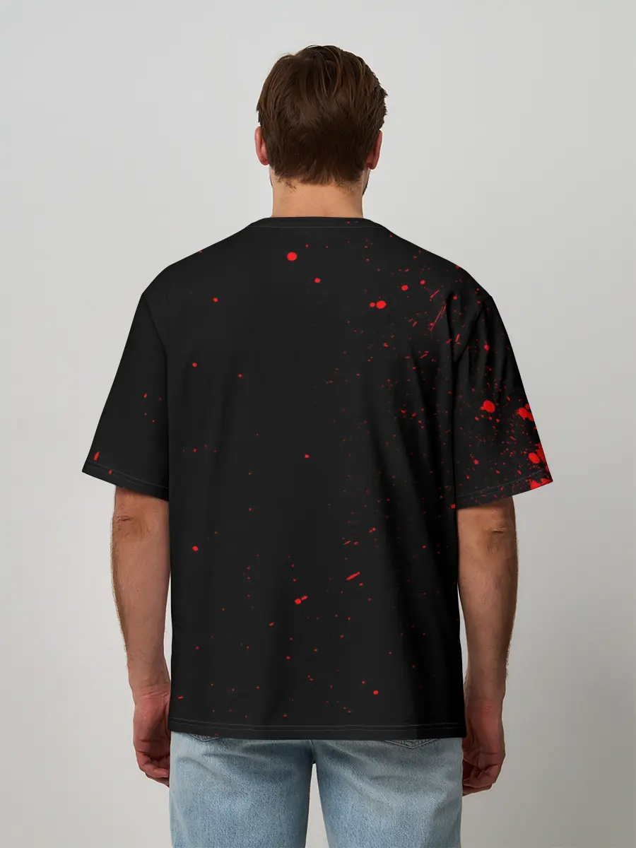 Мужская футболка оверсайз / AC/DC