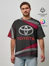 Мужская футболка оверсайз / TOYOTA | ТОЁТА
