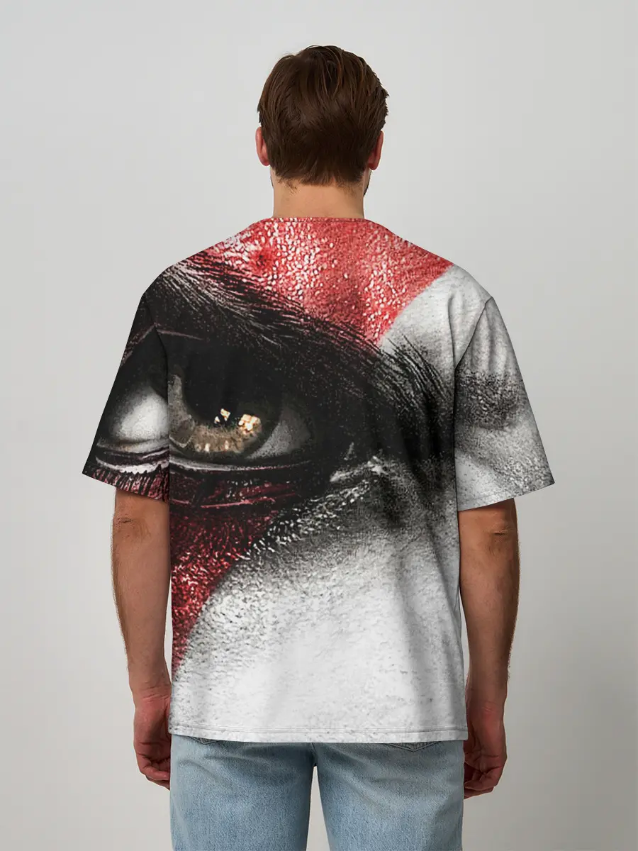 Мужская футболка оверсайз / God of War