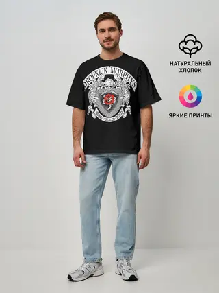 Мужская футболка оверсайз / Dropkick Murphys