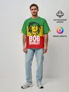 Мужская футболка оверсайз / Bob Marley