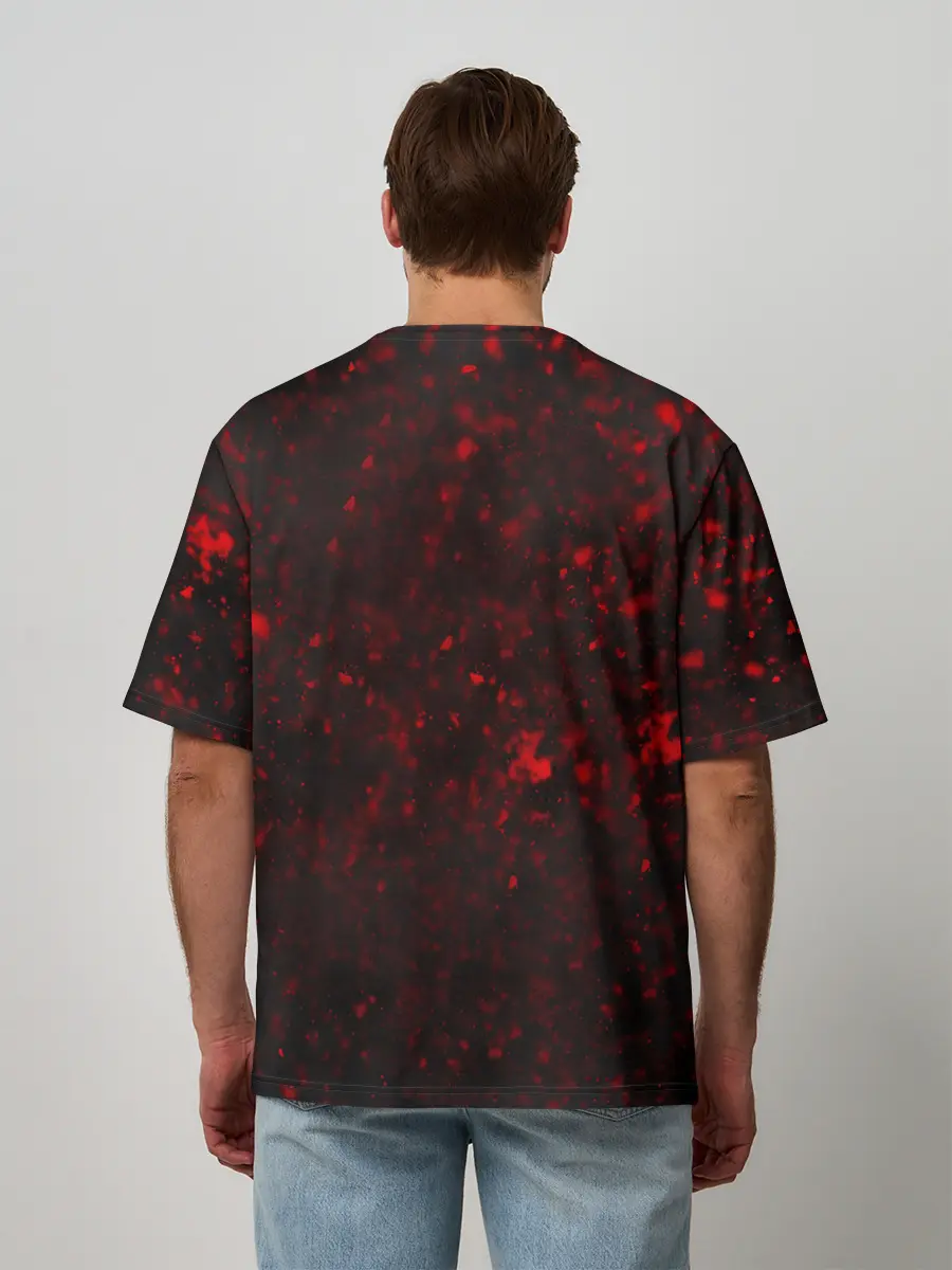 Мужская футболка оверсайз / СОНИК.