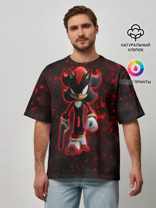 Мужская футболка оверсайз / СОНИК.