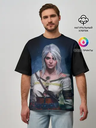 Мужская футболка оверсайз / Ciri