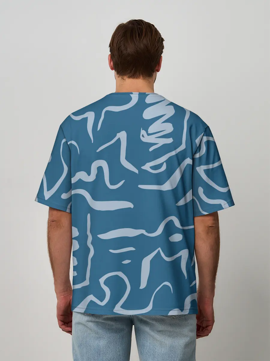 Мужская футболка оверсайз / Texture