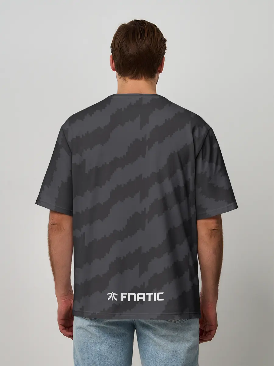 Мужская футболка оверсайз / Fnatic - Jersey pro 2019