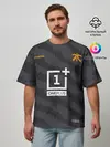 Мужская футболка оверсайз / Fnatic - Jersey pro 2019
