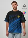 Мужская футболка оверсайз / Russia Sport 2018 uniform
