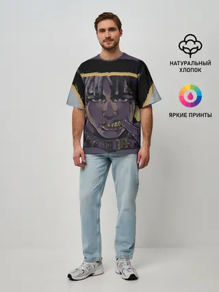 Мужская футболка оверсайз / NUMB | XXXTENTACION