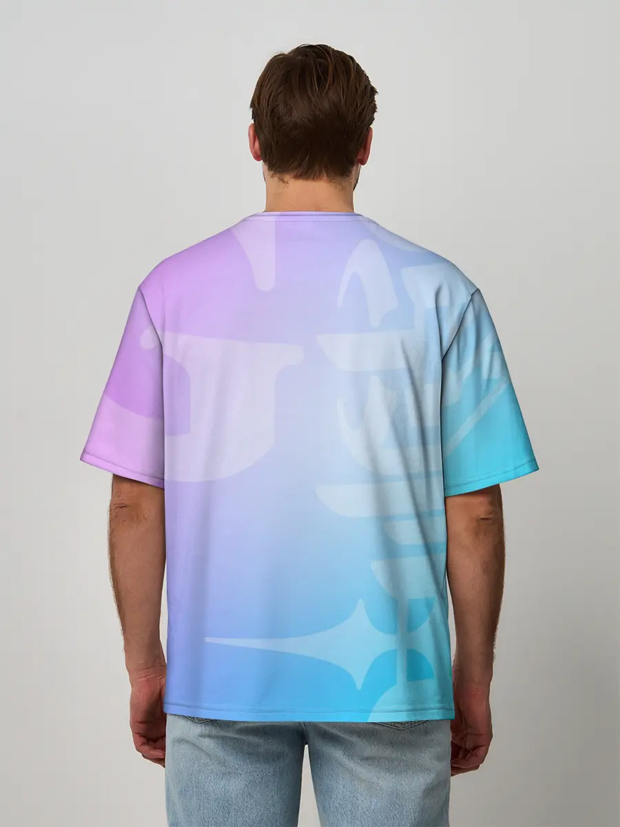 Мужская футболка оверсайз / Genshin Impact